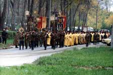 The religious procession on July 9, 1994