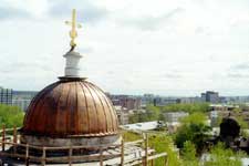 View from the bell tower named in honor of Alexander Nevsky